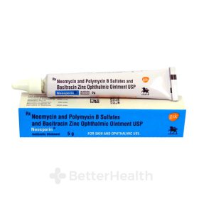 ネオスポリンスキン軟膏-ネオマイシン ポリミキシンB バシトラシン（Neosporin Skin Ointment-Neomycin+Polymixin B Sulfates+Bacitracin Zinc）