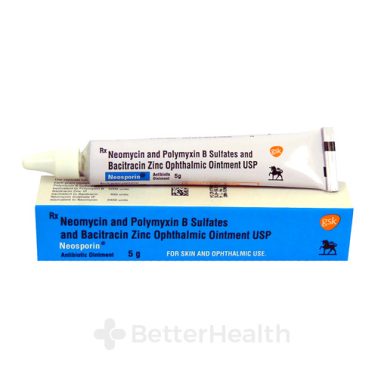 ネオスポリンスキン軟膏-ネオマイシン ポリミキシンB バシトラシン（Neosporin Skin Ointment-Neomycin+Polymixin B Sulfates+Bacitracin Zinc）