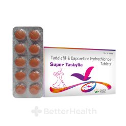 スーパータスティリア - タダラフィル+ダポキセチン（Super Tastylia - Tadalafil + Dapoxetine）