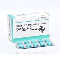 センフォースD - シルデナフィル + ダポキセチン（Cenforce-D - Sildenafil + Dapoxetine）
