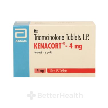 ケナコルト - トリアムシノロン（Kenacort - Triamcinolone）