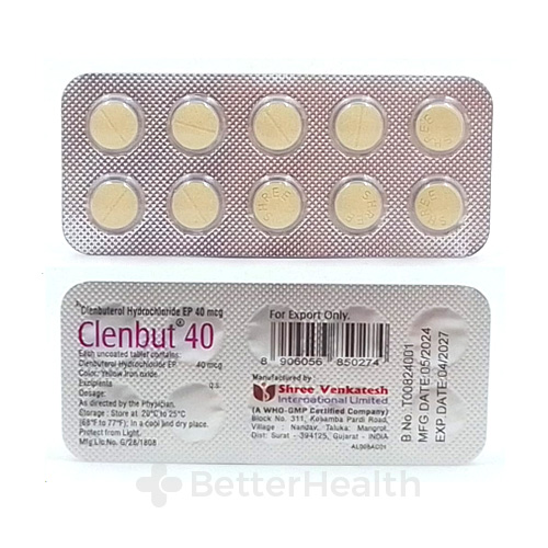 クレンブト - クレンブテロールHCL（Clenbut - Clenbuterol HCL）